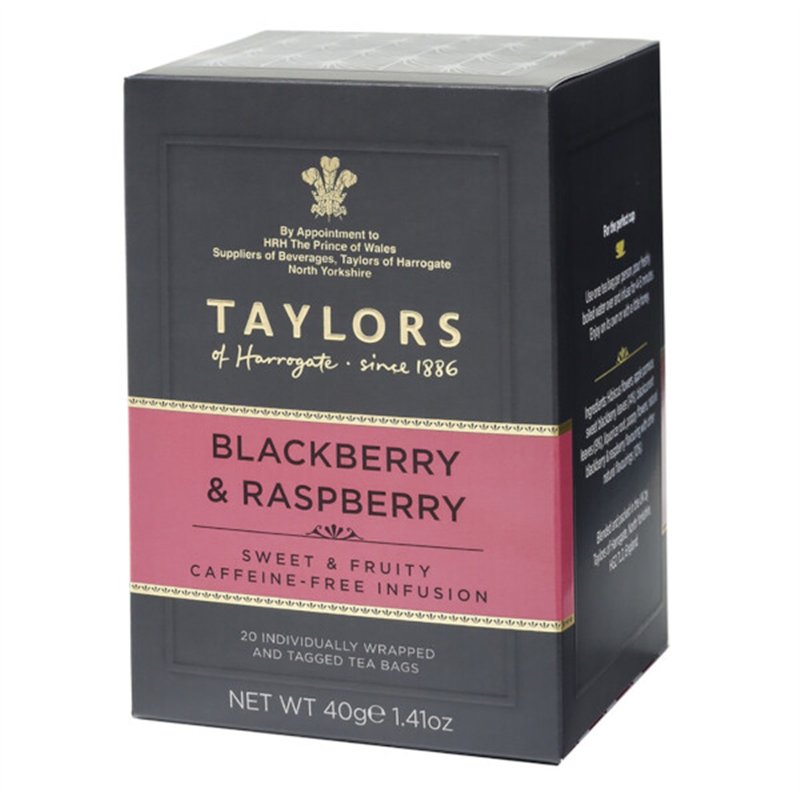 Blackberry & Raspberry Infusion thé 20s