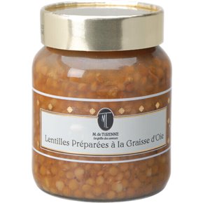 Cooked lentils 37Cl