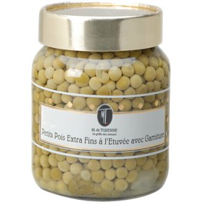 Small peas extra fine white onions 37 Cl