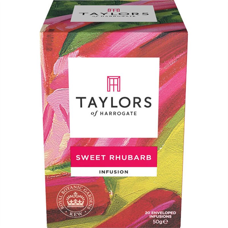 Sweet Rhubarb Infusion tea 20s