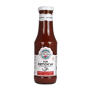 Pur Tomate Ketchup avec piment cayenne  360g 