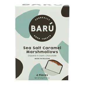 Dark chocolate and sea salt caramel marshmallow 60g