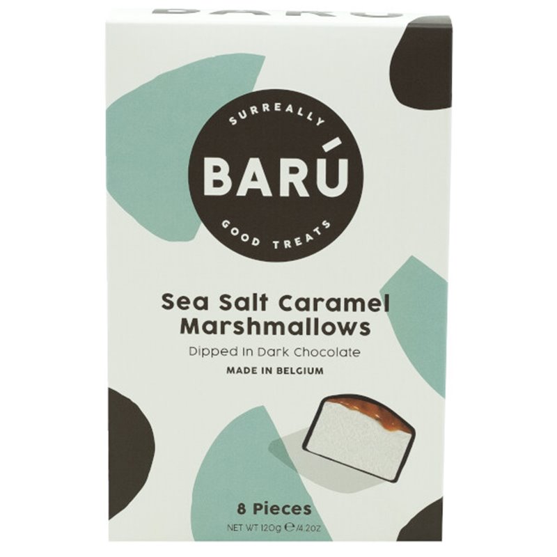 Dark chocolate and sea salt caramel marshmallow 120g