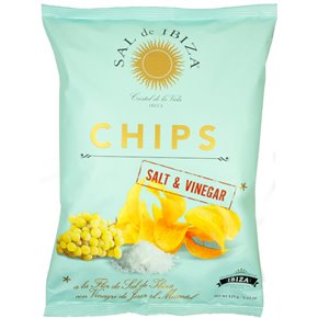 Chips à la Fleur de Sel & au vinaigre moscatel 125g