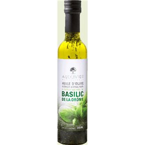 Olive oil with fresh basil 25cl