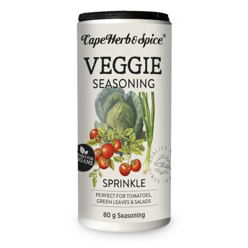 Shaker à saupoudrer aux assaisonnements végétariens 80 g