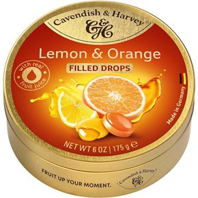 Bonbons Citron & Orange 175g