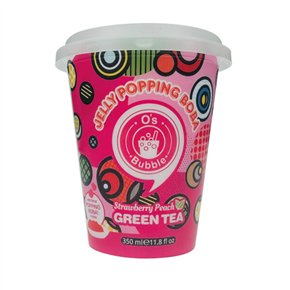 Drinks Popping Boba Strawberry/Peach 350ml