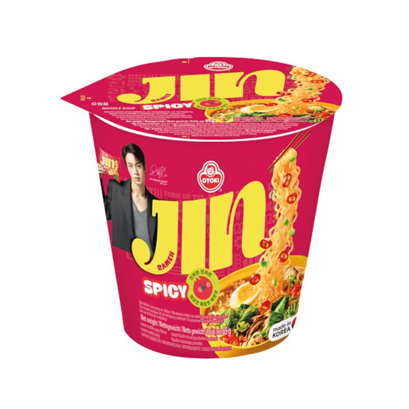 Nouilles instantanées en cup Jin épicées 120 g