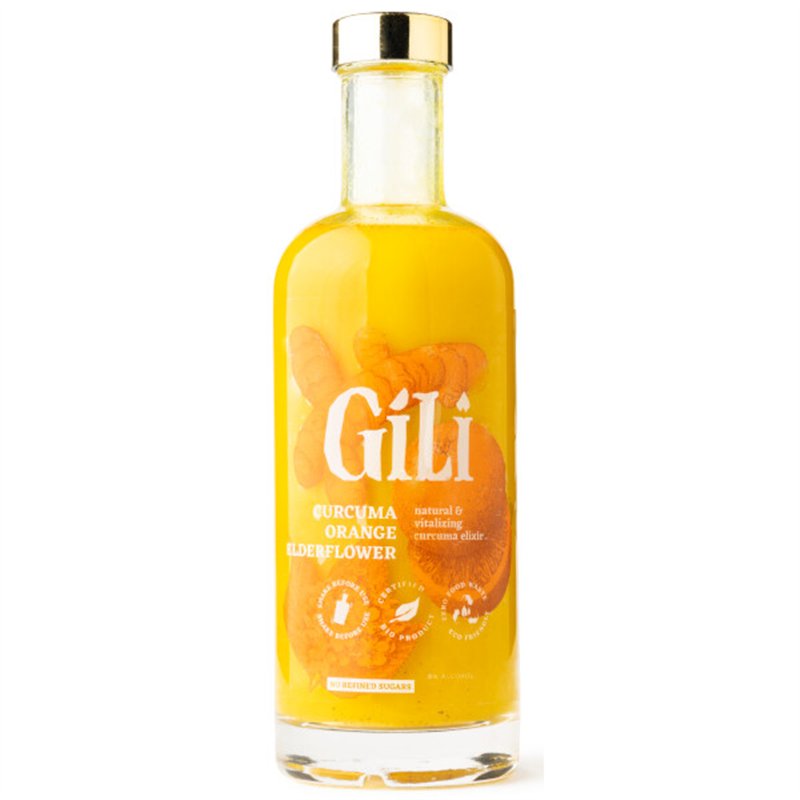 Organic Natural & Vitalizing Ginger Curcuma 500ml