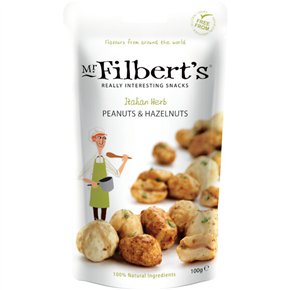 Italian Herb Peanuts & Hazels 100g
