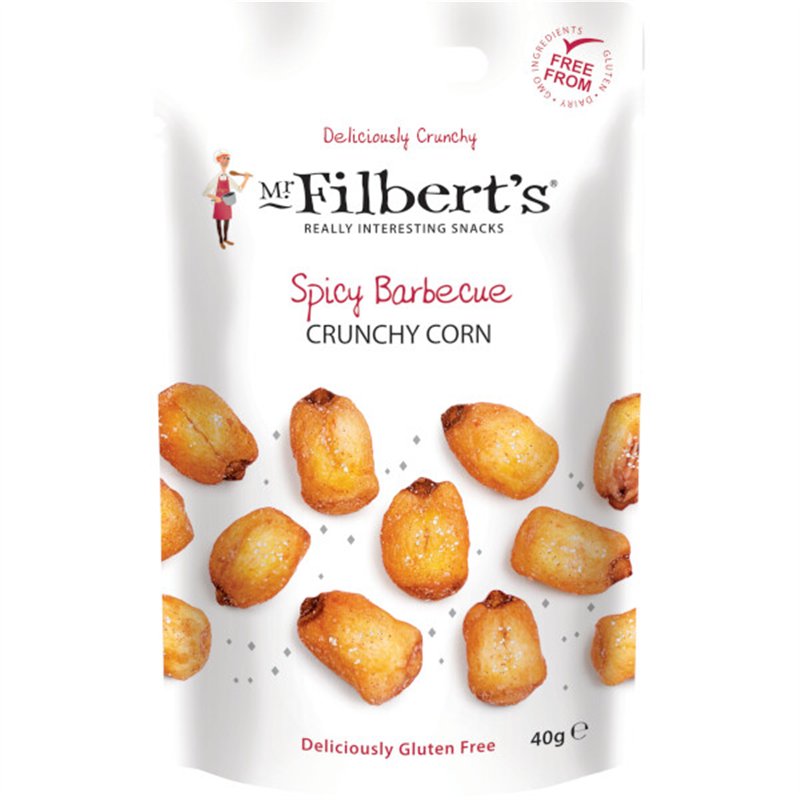 Crispy corn snack with BBQ 40g