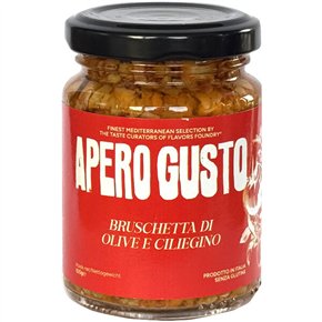Bruschette met Olijven en Kerstomaten 100g