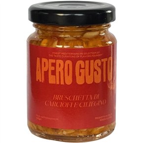 Bruschette with artichokes and cherry tomatoes 100g