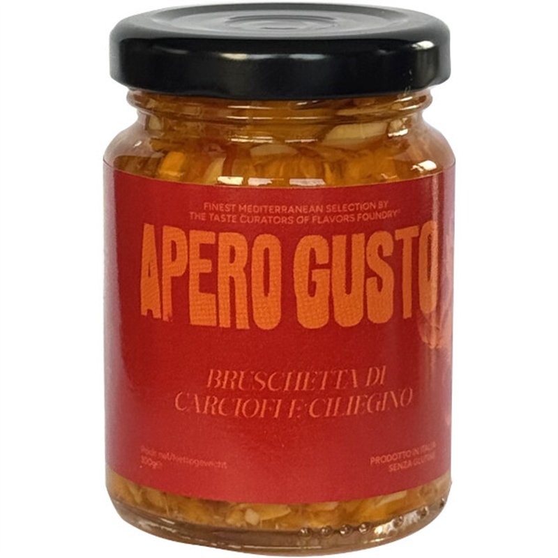 Bruschette aux Tomates Cerises et Artichauts 100g