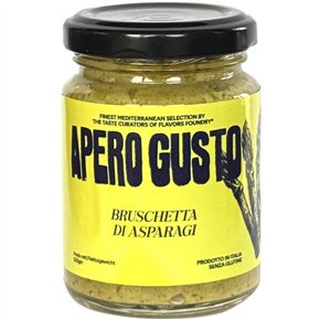 Bruschette with asparagus 100g