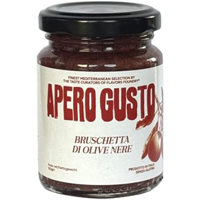 Bruschette aux Olives Noires 100g