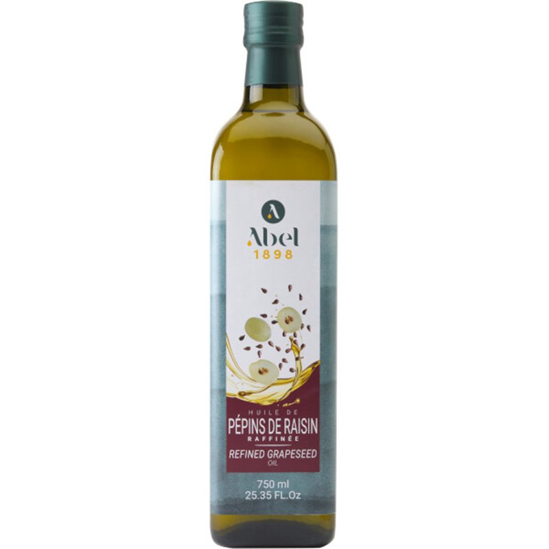 Zuivere druivenpit olie fles 75cl