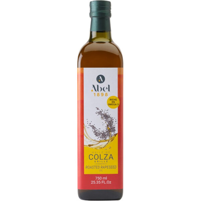 Koolzaadolie fles 75cl
