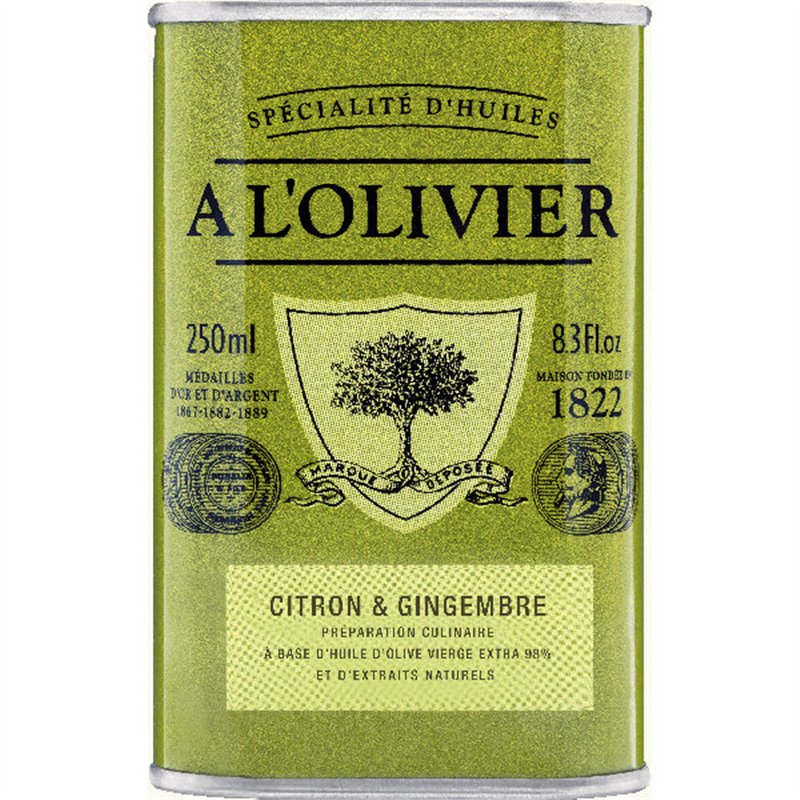 Can Green Olijfol. Lemon / Ginger 250ml