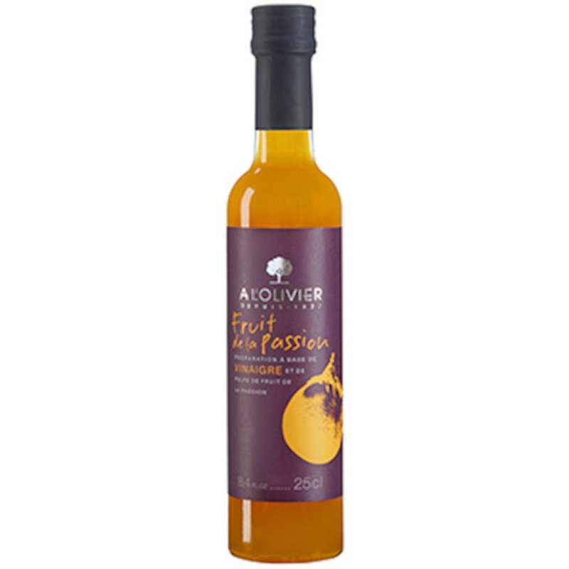 Vinegar of passion fruit pulp 25cl