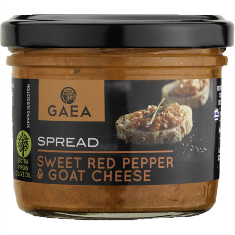 Tapenade au fromage de chèvre & poivrons 125ml