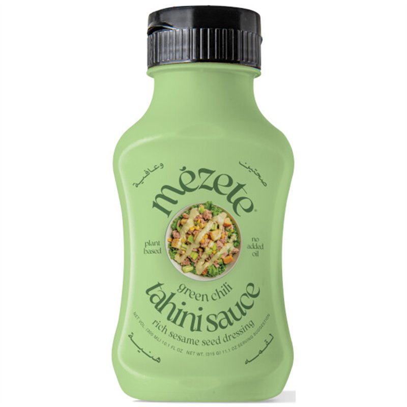 Green chili tahini sauce 315g