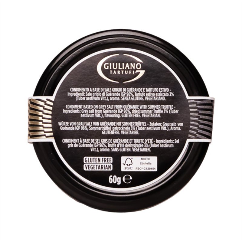 Sel gris de Guérande à la truffe 60g