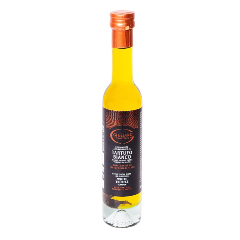 Huile d'olive extra vierge à la truffe blanche + EXTRA PIECES TRUFFE BLANCHE 100ml