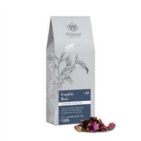 Loose tea pouches English Rose 100g