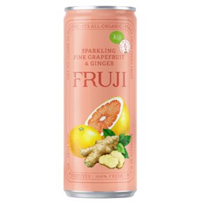 Pamplemousse Rose-Gingembre Pétillant Canette 0,25L