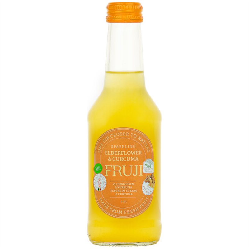 Limonade Fleur de Sureau Curcuma 25cl