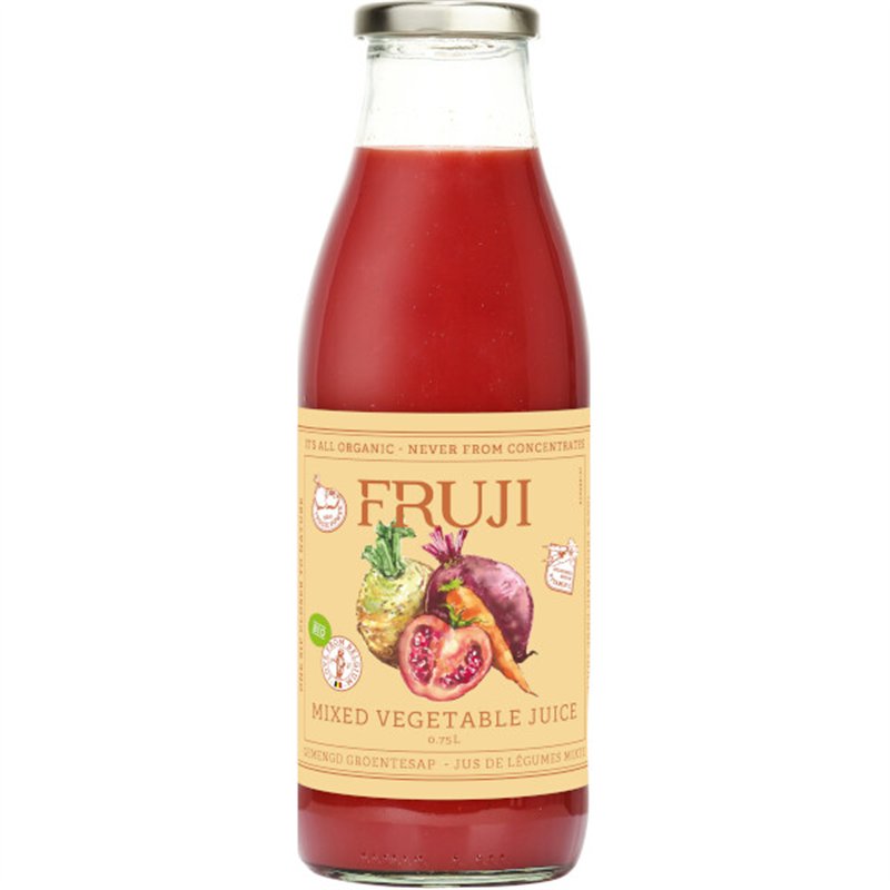 Jus de légumes mélangés 75cl