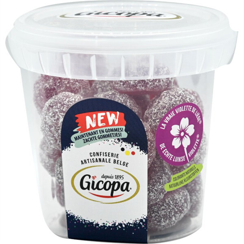 Autobox Soft candy real violet of Liege 135g
