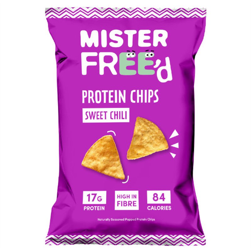 Proteinechips met zoete chili, 70 g
