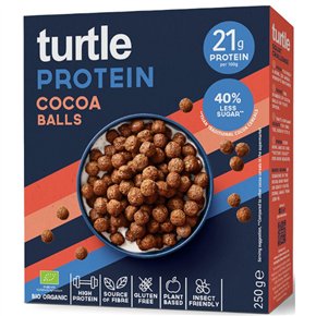 Boules Cacao Haute Protéine Bio 250g
