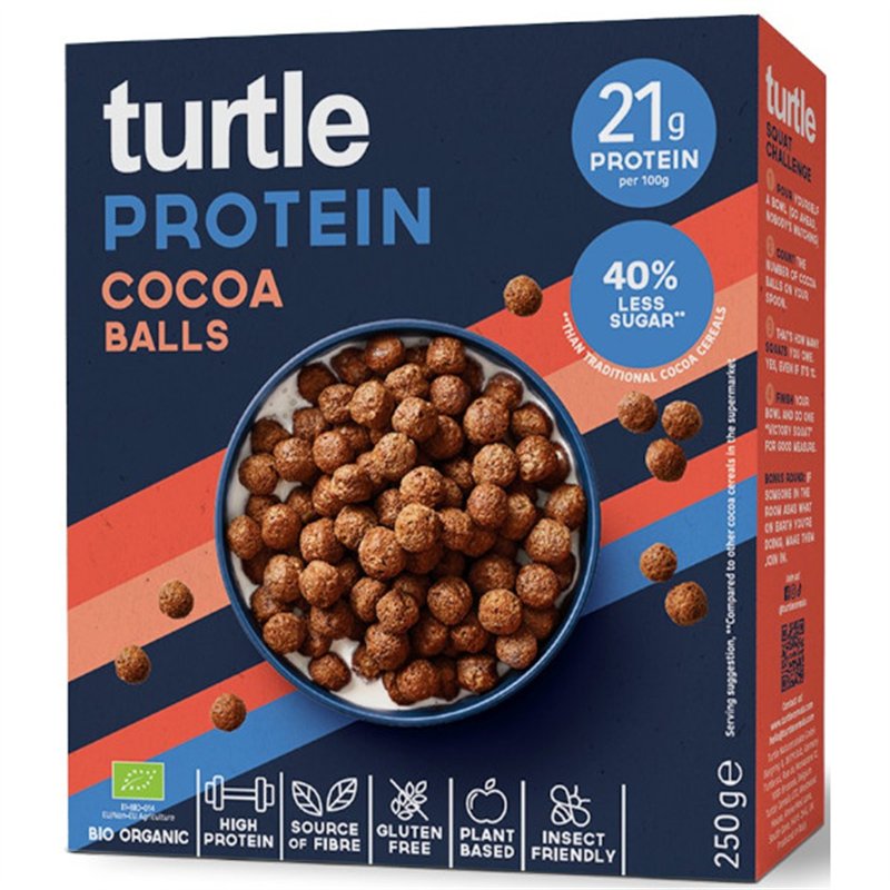 High Protein Cocoa Balls Bio 250g