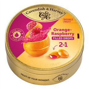 Orange filled Rasberry 175g