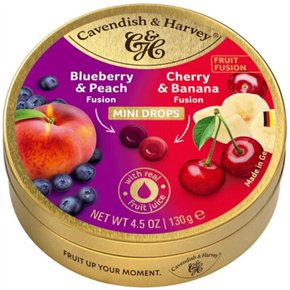Fruit Fusion Blueberry Cherry 130g