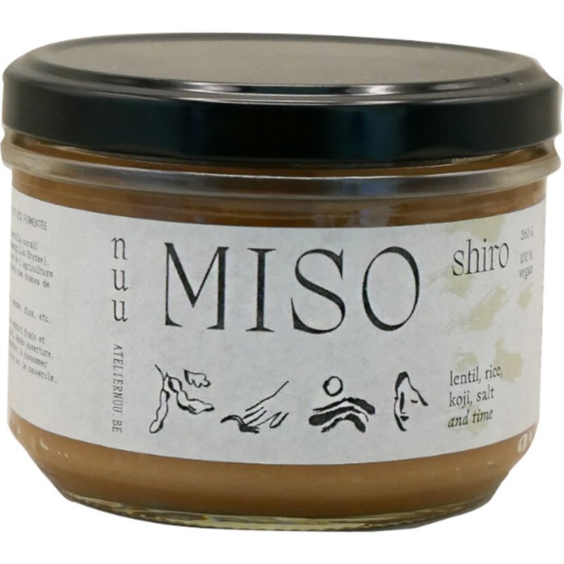 Shiro-miso met rode linzen 260g