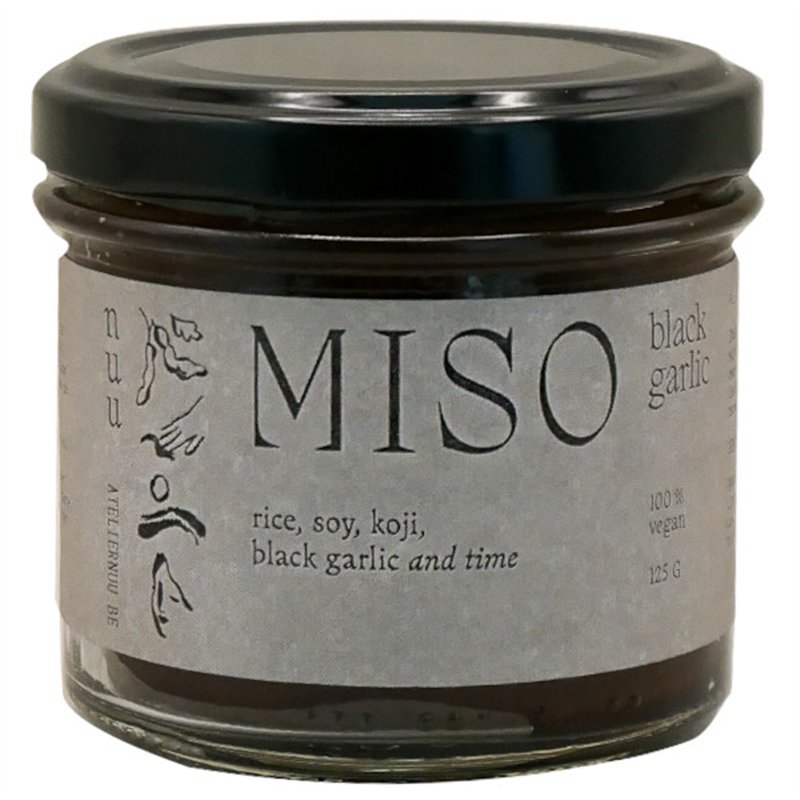 Condiment au miso et à l’ail noir 125g