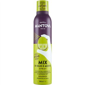 Huile d’olive vierge extra biologique et vinaigre balsamique de Modène IGP spray 200ml