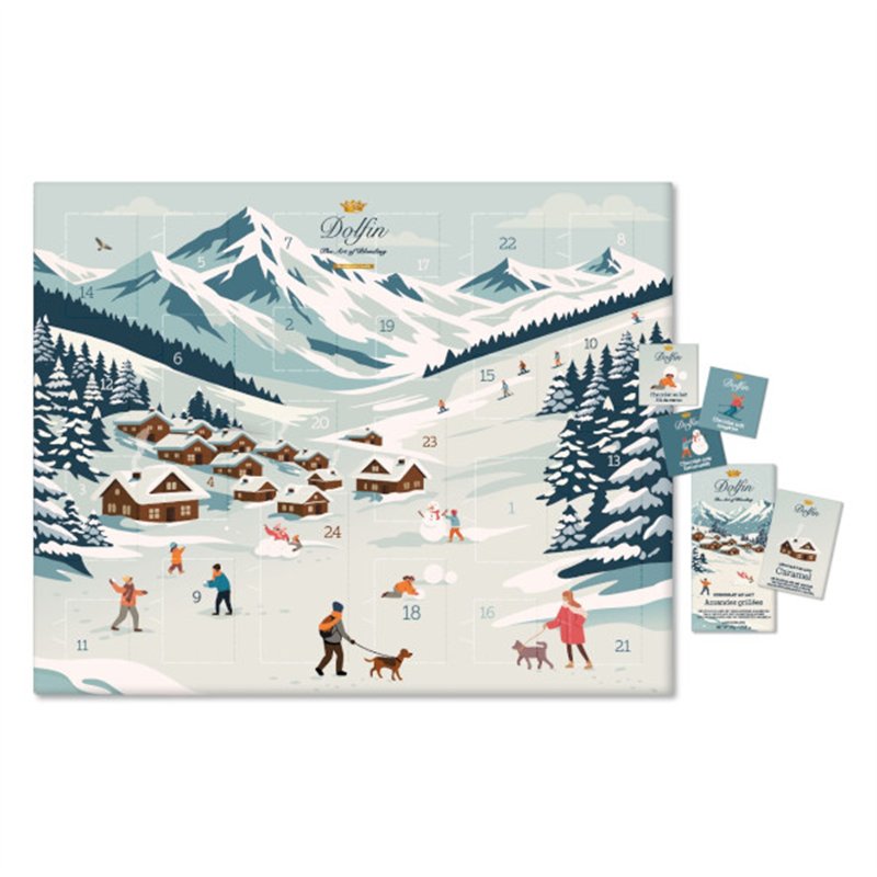 “Vintage Winter” Advent Calendar 200g