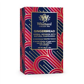 Thé au pain d'épices épicé de Noël 25 sachets 50g