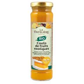Organic exotic fruit coulis - 75% fruit 160g