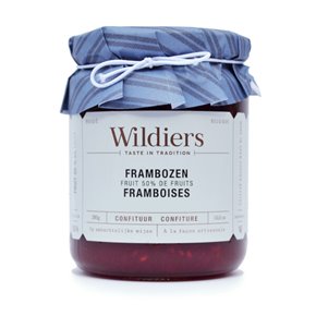 Konfituur 50% fruit Frambozen 285g