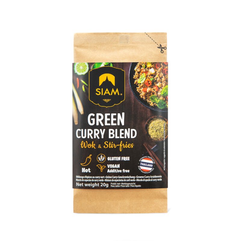Kruidenmengeling Groene curry 20g