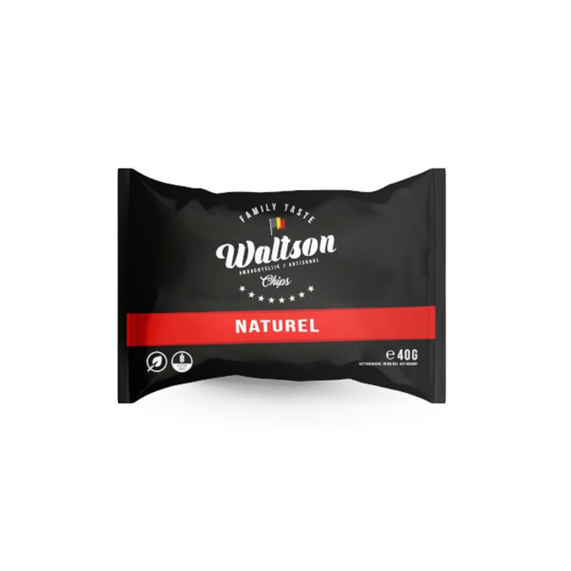 Belgische gezouten chips 40g