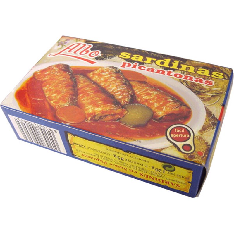 Sardines "Spicy" 120g