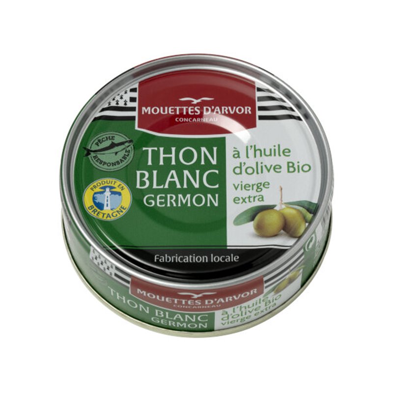 White Tuna with BIO Olive Oil 80g